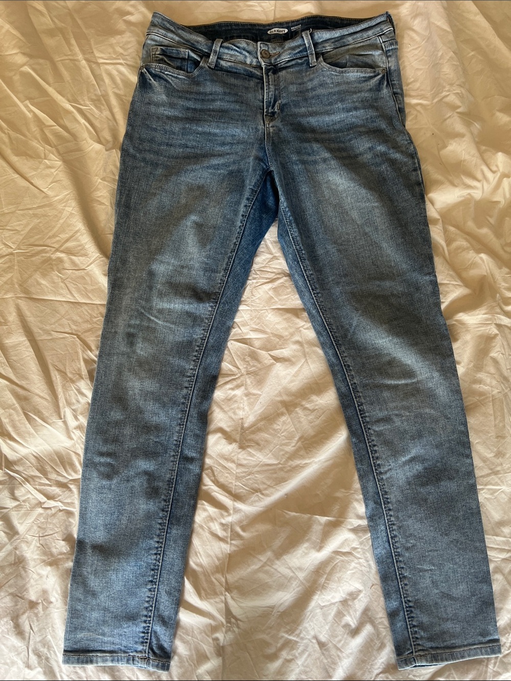 Old Navy Women’s Light Blue Skinny Jeans Size 10
